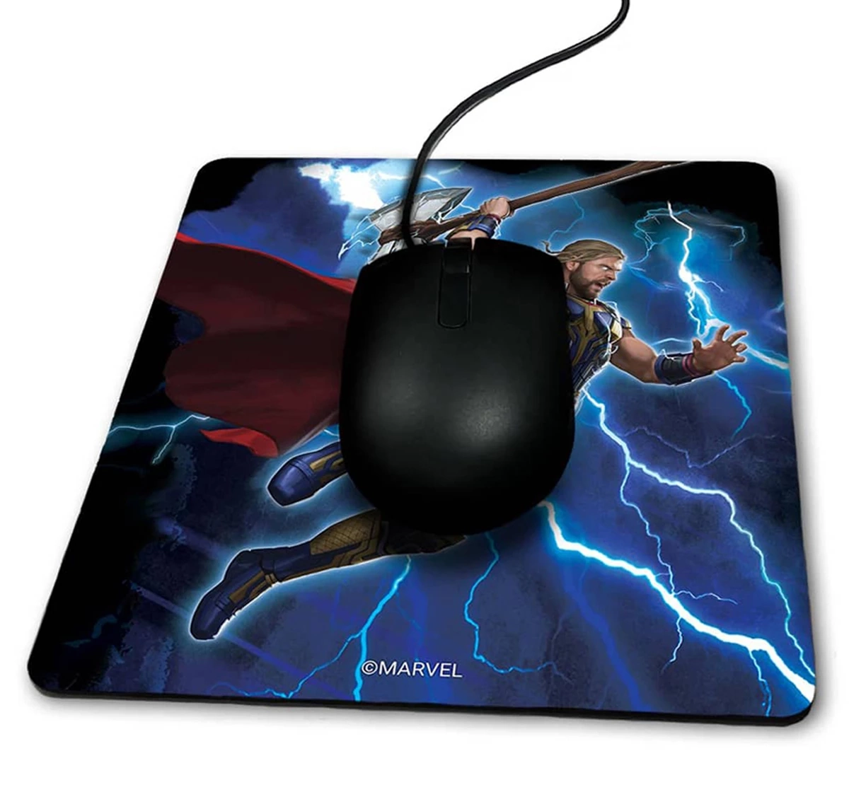 Macmerise Worthy Thor Attack Mouse Pad Multicolour 12Y+