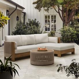 Porto Outdoor 2-Piece Chaise Sectional (105")