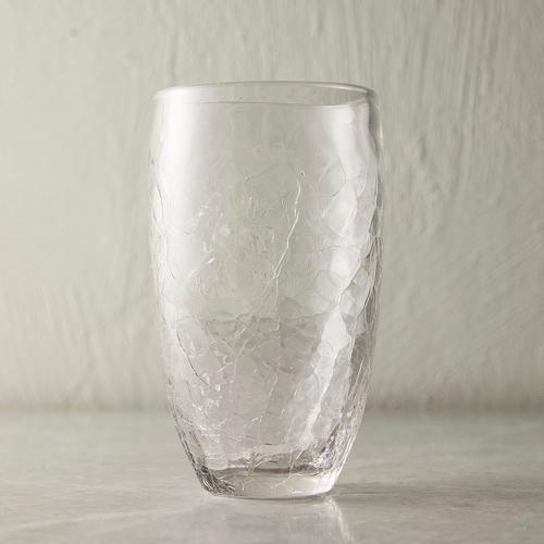 Crackled Glassware Collection