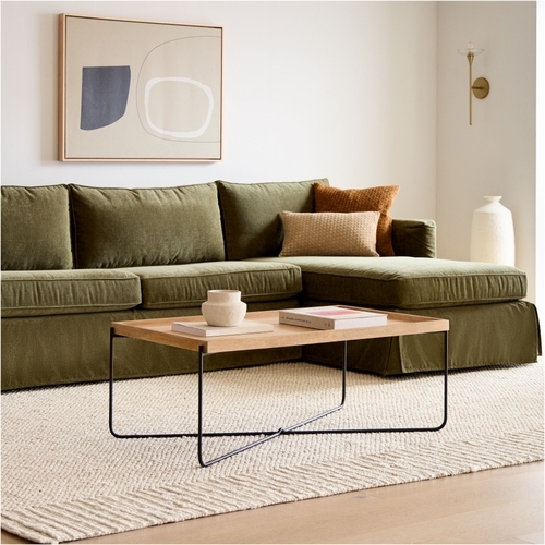 West elm outlet center table