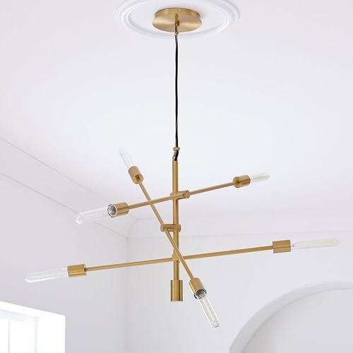 Mobile Chandelier (29") - Antique Brass