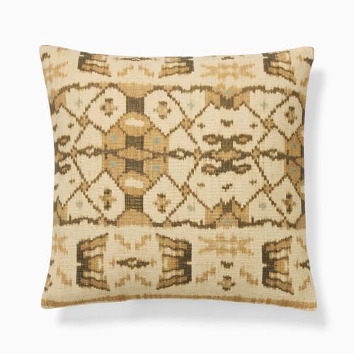 Printed Ikat Pillow Cover