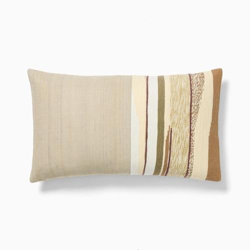 Mixed Woven Landscape Pillow Cover