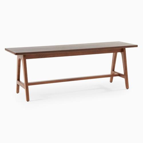 Mid-Century A-Frame Bench