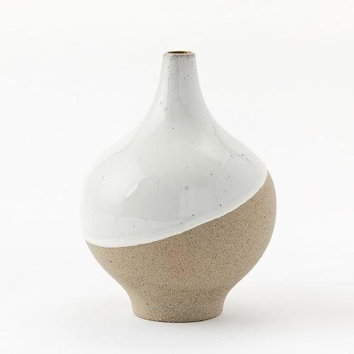 Half-Dipped Stoneware Vases