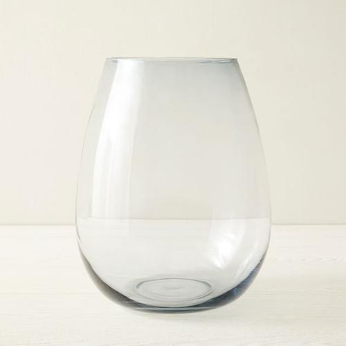 Pure Foundations Glasss Large Vase, Clear