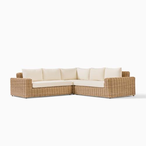 Westport Outdoor 3-Piece L-Shaped Sectional (108")
