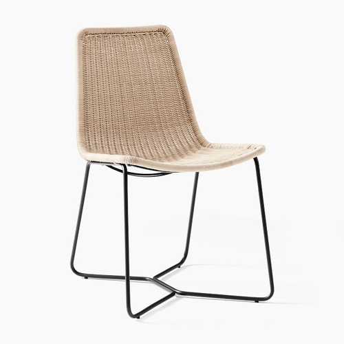 Outdoor Woven Slope Dining Chair