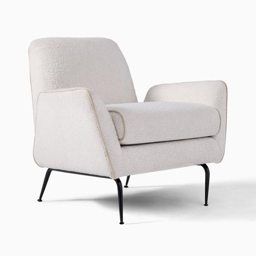 Kip Flare Arm Chair With Contrast Piping