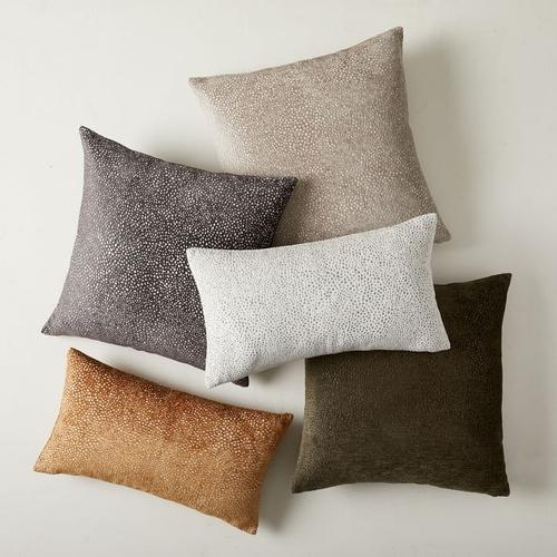 Dotted Chenille Jacquard Pillow Cover