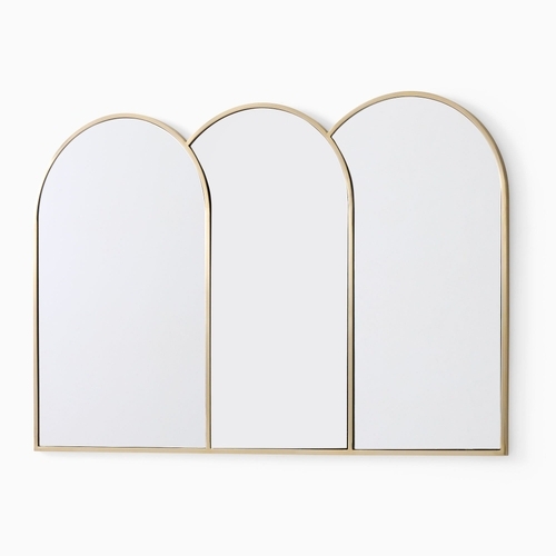 Triple Arched Frame Wall Mirror
