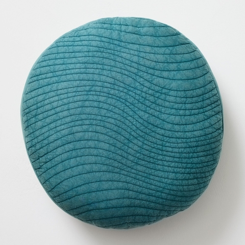 Wavy Quilted Pillow Cover