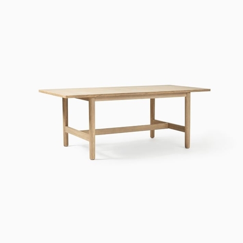 Hargrove 60-80" Expandable Dining Table, Dune