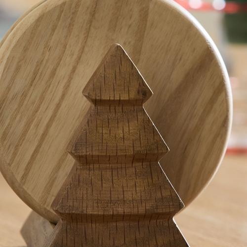 Tiered Tree Wood Coasters (Set of 4)