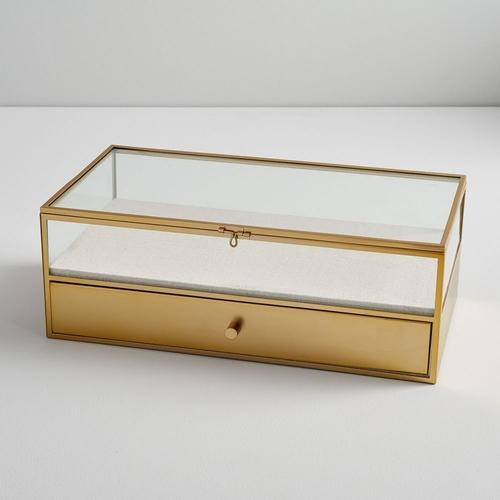 Terrace Shadow Box - Brass (Large Rectangle)