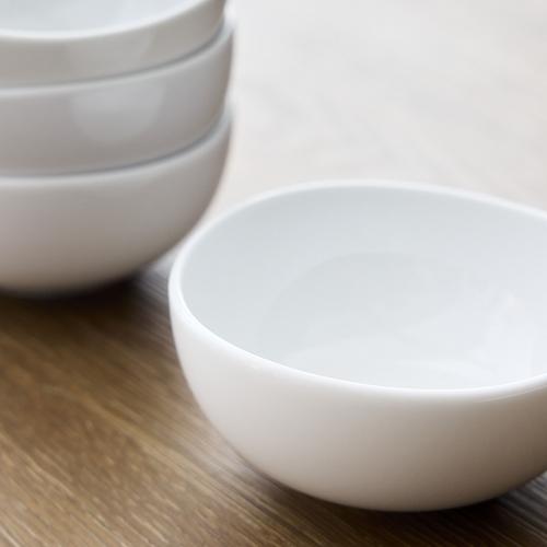 Organic Porcelain Dip Bowls (Set of 4)