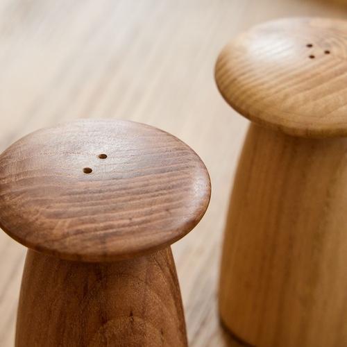 Tira Wood Salt & Pepper Shakers