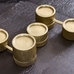 Textured Metal Candle Holders