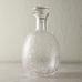 Crackled Glass Decanter