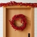 Pre-Lit Faux Red Berry Wreath & Garland