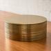 Corrugated Metal Round Decorative Boxes