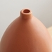 Crackle Glaze Sunset Oval Ceramic Vases