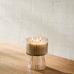 Luster Glass Pedestal Candles – Iced Elm & Bergamot