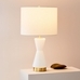 Metalized Glass USB Table Lamp - Large