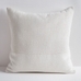 Cotton Canvas Pillow Covers, Stone White