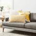 Ink Abstract Pillow Covers, Platinum