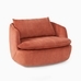 Crescent Grand Swivel Chair