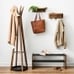 Anton Coat Rack, Burnt Wax