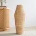 Merida Rattan Floor Vases, Natural