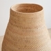 Merida Rattan Floor Vases, Natural