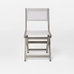 Portside Outdoor Folding Textilene Bistro Chair (Set of 2)