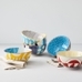 Hand-Painted Pattern Pop Bowls - Large