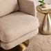 Auburn Swivel Chair , Camel , Deco Weave 