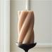 Chunky Twist Pillar Candles