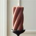 Chunky Twist Pillar Candles