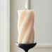 Chunky Twist Pillar Candles