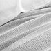 Variegated Luxe Linen Running Stripe Blanket 