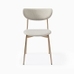 Modern petal Upholstered dining Chair