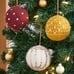 Tonal Felt Ball Ornaments (Set of 3)