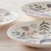 Partidge & Pear Tree Stoneware Dinnerware , Set OF 4