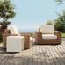 Syros Outdoor Waterfall Side Table (19")