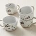 Skiers Stoneware Dinnerware Collection , Set of 4