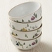 Skiers Stoneware Dinnerware Collection , Set of 4