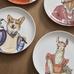 Dapper Animal Preppy Americana Salad Plates