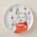 Dapper Animal Holiday Salad Plates
