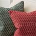 Textured Checker Pillow Cover